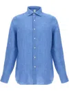 Finamore 1925 Napoli Gaeta Shirt In 蓝色