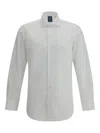 Finamore 1925 Napoli Long-sleeve Button-fastening Shirt In White
