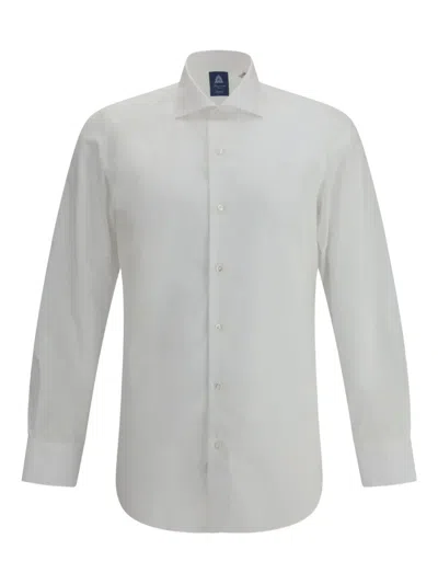 Finamore 1925 Napoli Long-sleeve Button-fastening Shirt In White