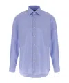 Finamore 1925 Napoli Napoli Cotton Shirt In Blue