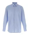 Finamore 1925 Napoli Napoli Cotton Shirt In Blue