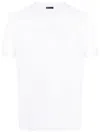 Finamore 1925 Napoli Crew-neck Cotton T-shirt In White