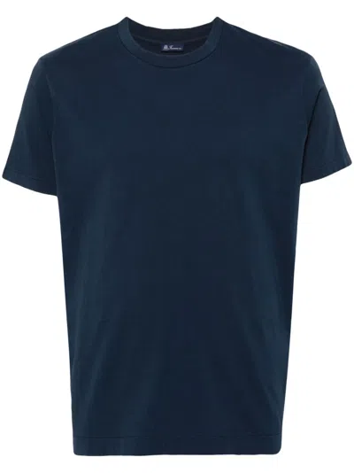 FINAMORE 1925 NAPOLI MEN'S T-SHIRTS AND POLOS BLUE