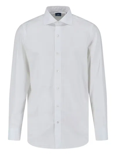 Finamore 1925 Napoli Milano Buttoned Shirt In White