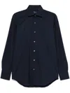 Finamore 1925 Napoli Milano Shirt In 蓝色