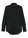 Finamore 1925 Napoli Milano Shirt In 黑色