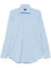 Finamore 1925 Napoli Milano Shirt In Blue
