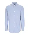 Finamore 1925 Napoli Milano-zante Shirt In Blue
