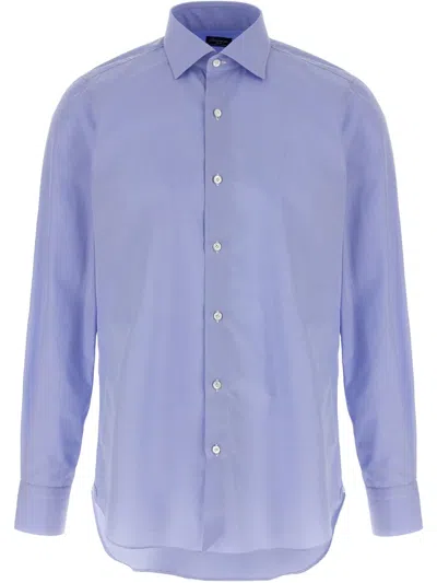 Finamore 1925 Napoli Napoli Shirt In Blue