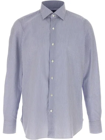 Finamore 1925 Napoli Napoli Shirt In Blue