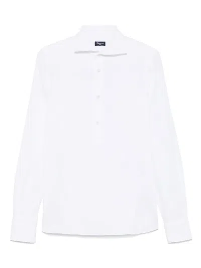 Finamore 1925 Napoli Piqué Polo Shirt In White