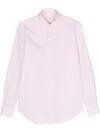 Finamore 1925 Napoli Classic-collar Cotton Shirt In Pink