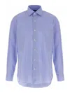 Finamore 1925 Finamore 'napoli' Shirt In Azul Claro