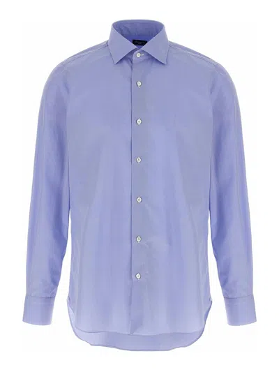 Finamore 1925 Camisa - Azul Claro