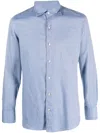 FINAMORE 1925 NAPOLI FINAMORE 1925 NAPOLI SLIM FIT FLANNEL SHIRT