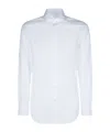 Finamore 1925 Napoli Long Sleeve Button-down Shirt In White