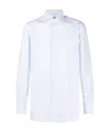 Finamore 1925 Napoli Spread-collar Cotton Shirt In White