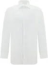 Finamore 1925 Napoli Long-sleeved Shirt In White