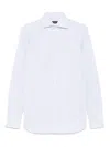 Shop Finamore 1925 Napoli Striped Shirt In Blue