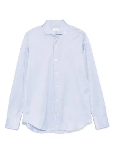 Finamore 1925 Napoli Toronto Shirt In Blue