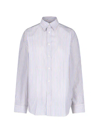 Finamore 1925 Oversized Shirt "oriana" In White