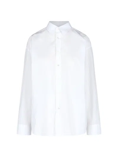 Finamore 1925 Oversized Shirt "oriana" In White