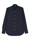 Finamore 1925 Finamore Napoli Cotton Shirt In Blue