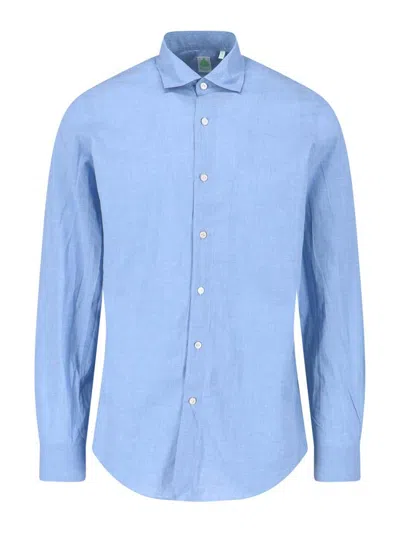 Finamore 1925 Shirt In Blue