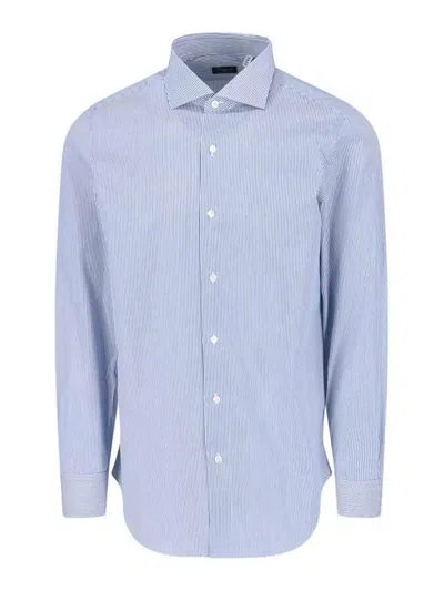 Finamore 1925 Camisa - Azul In Blue