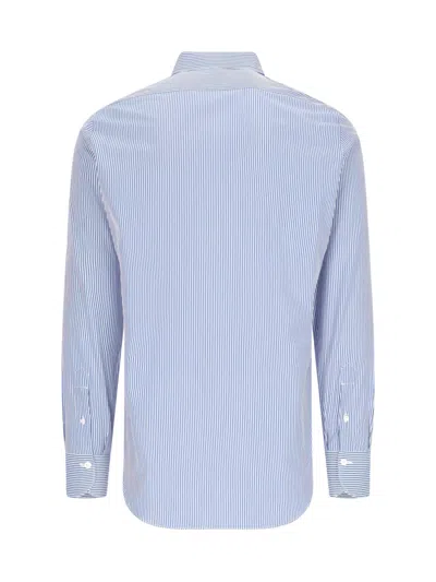Finamore 1925 Shirt In Light Blue