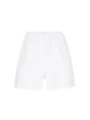 Finamore 1925 Silk And Cotton Shorts In White