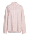 Finamore 1925 Woman Shirt Blush Size 8 Cotton In Pink