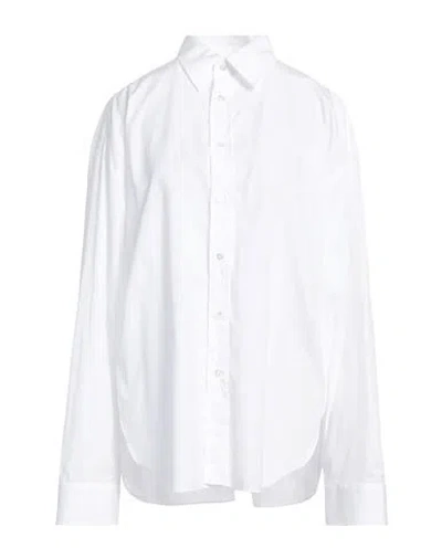 Finamore 1925 Woman Shirt White Size 6 Cotton
