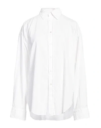 Finamore 1925 Woman Shirt White Size 8 Cotton