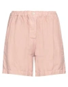 Finamore 1925 Silk And Cotton Shorts In Pink