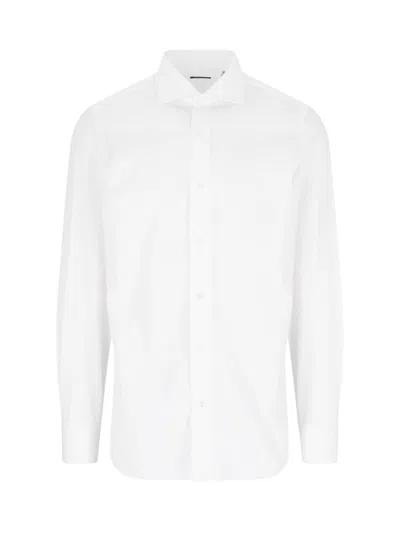 Finamore Classic Shirt In White