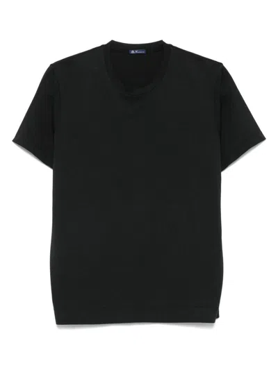 Finamore 1925 Finamore Cotton T-shirt In Black