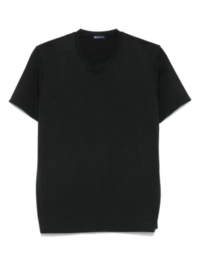 Finamore 1925 Finamore Cotton T-shirt In Black