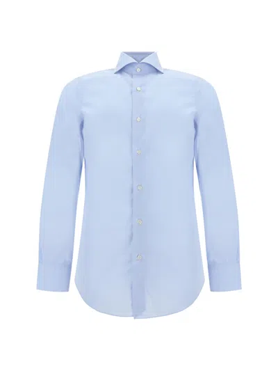 Finamore Eduardo Shirt In Blue