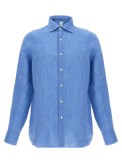 Finamore 1925 Gaeta Shirt And Blouse In Blue