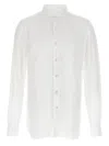 Finamore 1925 Timeless White Button-down Shirt With Structured Collar