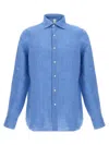 Finamore 1925 Finamore 'gaeta' Shirt In Blue