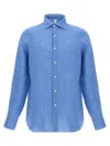 Finamore 1925 Finamore 'gaeta' Shirt In Blue