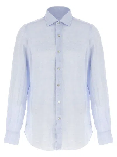 Finamore 1925 Light Blue Napoli Shirt