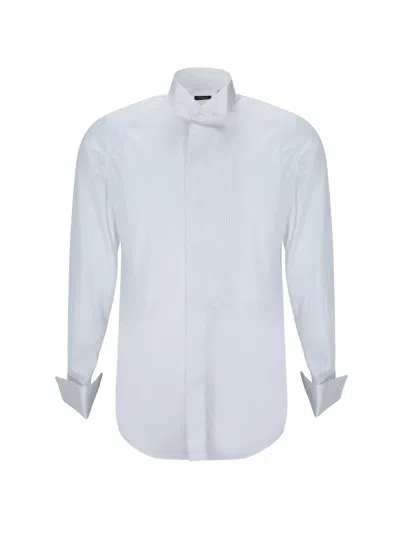 Finamore Luciano Shirt In Blue