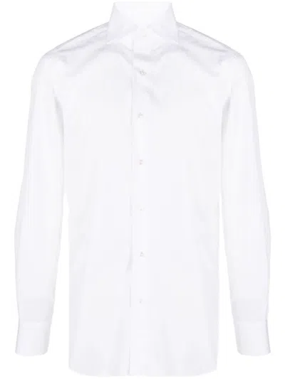 FINAMORE 1925 FINAMORE NAPOLI COTTON SHIRT