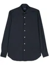 Finamore 1925 Finamore Napoli Cotton Shirt In Blue