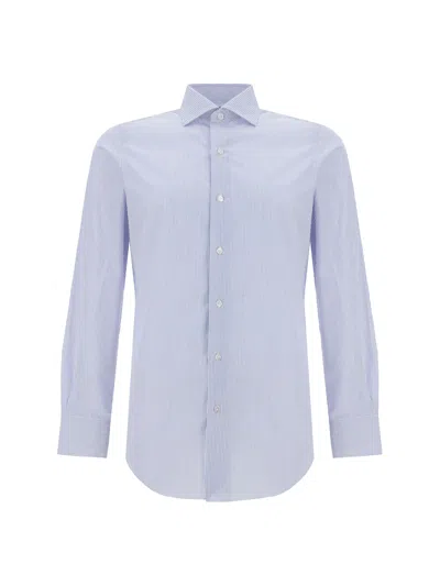 Finamore Shirt In Lightblue