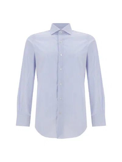 Finamore Shirt In Lightblue