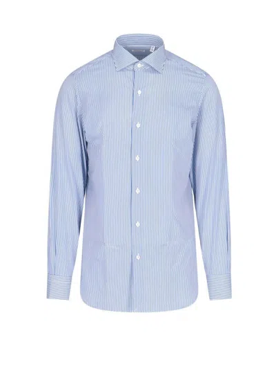 Finamore 1925 Finamore Shirts In Blue